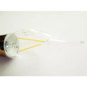 Żarówka LED E14 COG Filament Edison Świeca Złota Ciepła 3W/300lm