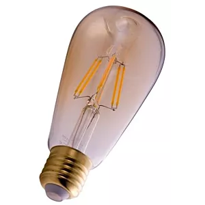 Żarówka LED E27 COG Filament Retro Edison Ciepła 8W/960lm Łezka