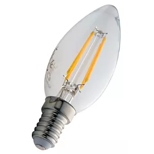 Żarówka LED E14 COG 4W/480lm Filament Edison Świeca Ciepła