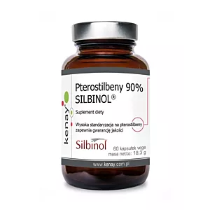 KENAY Pterostilbeny 90% Silbinol (60 kaps.)