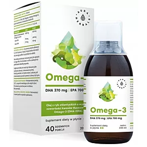 Aura Omega-3 370 DHA / 700 EPA płyn 200 ml