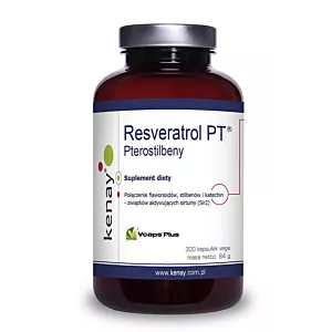 KENAY Pterostilbeny Resveratrol PT (300 kaps.)