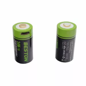 2x bateria akumulatorek CR123a 3v 2100mWh usb RCR 16340 Li-ion