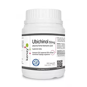 KENAY Ubichinol Koenzym Q10 50 mg (300 kaps.)