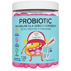 MyVita żelki Probiotic dla dzieci 120 sztuk