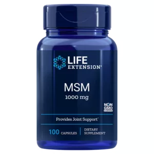 LIFE EXTENSION Siarka MSM - Metylosulfonylometan (100 kaps.)