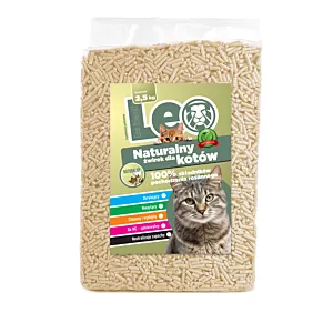 Naturalny żwirek dla kotów Leo - bezpieczny, wydajny i przyjazny dla środowiska