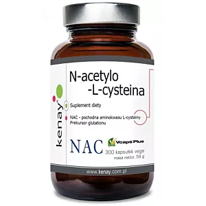 KENAY NAC - N-Acetylo-L-Cysteina (300 kaps.)