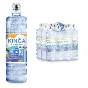 12x Kinga Pienińska JUNIOR woda mineralna niegazowana 0,5 l