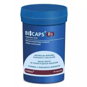 BICAPS B3 - 500mg niacyny - 60 kapsułek
