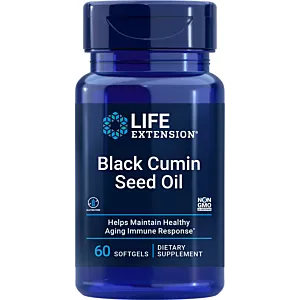 LIFE EXTENSION Black Cumin Seed Oil (60 kaps.)