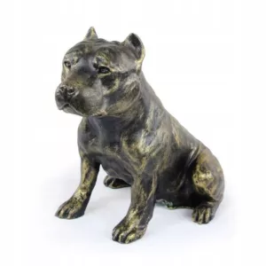 Amerykański Staffordshire Terrier Statuetka Posąg