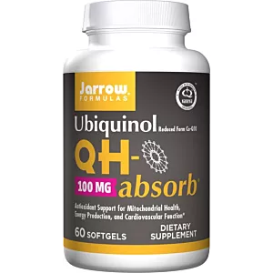 JARROW FORMULAS Ubiquinol QH-absorb 100 mg (60 kaps.)