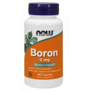 NOW FOODS Boron - Bor 3 mg (100 kaps.)