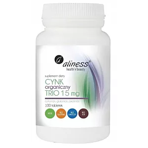 Aliness Cynk Organiczny Trio 100 tabletek