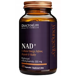 Doctor Life NAD+ Rybozyd nikotynamidu 300 mg