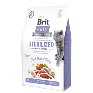 Brit Care Cat Grain Free Sterilized Weight Control 2 kg