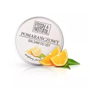 Balsam do ust POMARAŃCZOWY 15 ml Fresh & Natural
