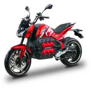 Motocykl elektryczny BILI BIKE EXTREME PRO (10000W, 120Ah, 120km/h) czerwony
