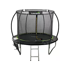 Trampolina LEAN Sport Max 6ft Czarno-Zielona