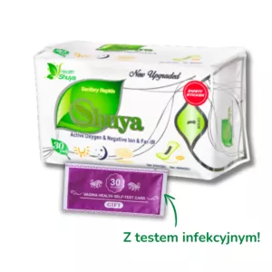 Wkładki higieniczne antybakteryjne ANION Shuya Health 30 sztuk