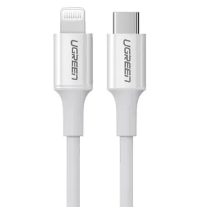 Kabel Lightning do USB-C UGREEN 3A US171, 1.5m (biały)