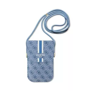 Guess 4G Stripes - Torebka crossbody na telefon (niebieski)