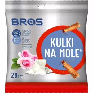 Kulki na mole Bros kwiatowe 20 szt.