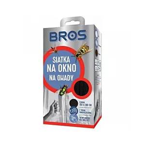 BROS SIATKA NA OKNO 150X180 CZARNA 6069