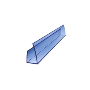 U-profil zamykający 2100mm, niebieski 10mm