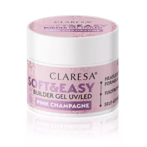 Claresa Żel Budujący Soft&Easy Builder Gel Pink Champange 90g