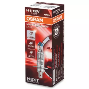 Mocna żarówka H1 OSRAM Night Breaker Laser +150%