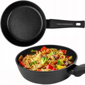 Patelnia GŁĘBOKA uniwersalna non-stick na GAZ INDUKCJĘ 20 cm