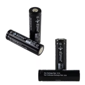 4x Akumulatorek R6 ogniwo bateria IMR 14500 3 7 v 650 mAh 12A CE