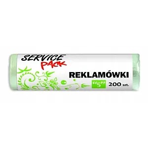 SP Reklamówka HDPE na rolce (200szt) 6 µm (22/46)