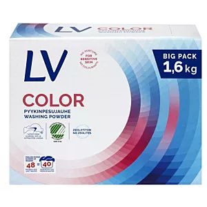 Proszek do prania LV Color 1600 g - Hypoalergiczny Zeznany przez Związek dla Alergików 