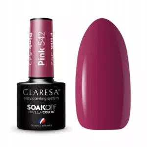 CLARESA Lakier hybrydowy PINK 542 - 5g