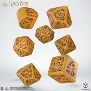 Kostki RPG Harry Potter Zestaw 7 Kości Modern Gryffindor - Złoty