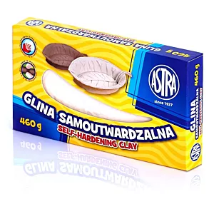 Glina samoutwardzalna Astra 460g - biała