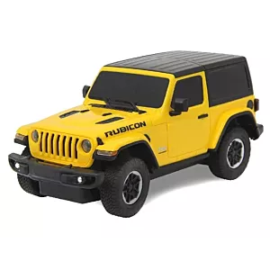 Jeep Wrangler JL skala 1:24 Rastar 79500 samochód sterowany żółty