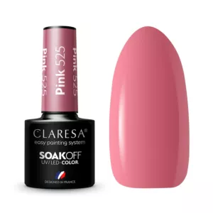 CLARESA Lakier hybrydowy PINK 525 - 5g