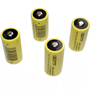 4x bateria akumulator CR 123 a 3.7 V 880 mAh nowy RCR 16340 CR-17345 Li-ion Lithium