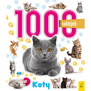 1000 naklejek. Koty