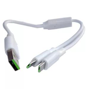 Kabel do ładowania USB microUSB 2x 16cm przewód