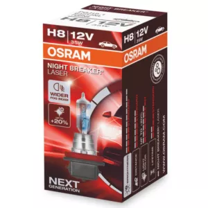 Mocna żarówka H8 OSRAM Night Breaker Laser +150%