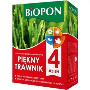 BIOPON,,NAWÓZ PIĘKNY TRAWNIK JESIEŃ 2 KG GRANULAT