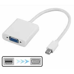 Adapter mini DP DisplayPort na VGA MacBook / iMac