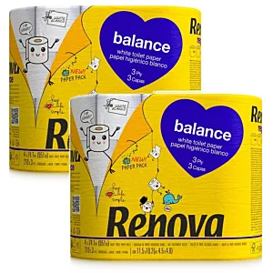 2x Papier toaletowy Renova Balance 4R