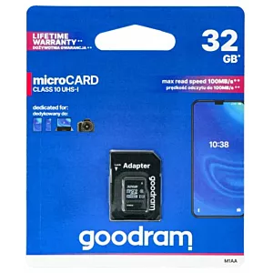 Karta pamięci micro SD GOODRAM 32GB CLASS 10 UHS-I