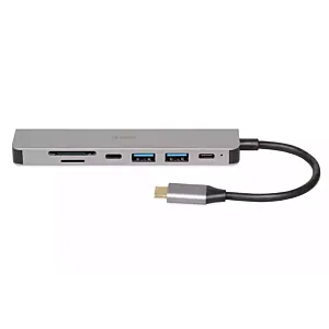 IBOX HUB USB IUH3SL4K SLIM USB3.2 HDMI 4K PD100W